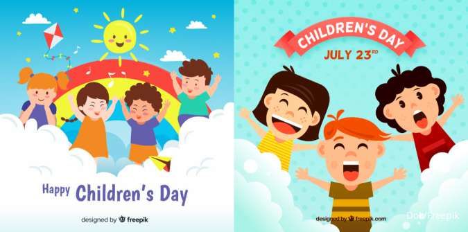 20 Poster Hari Anak Nasional 2023 Bisa Diedit, Cocok Diunggah di Instagram