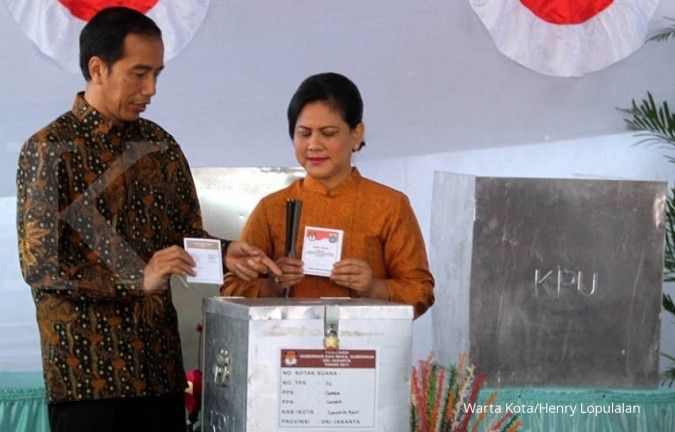 Ahok-Djarot unggul di TPS Jokowi nyoblos