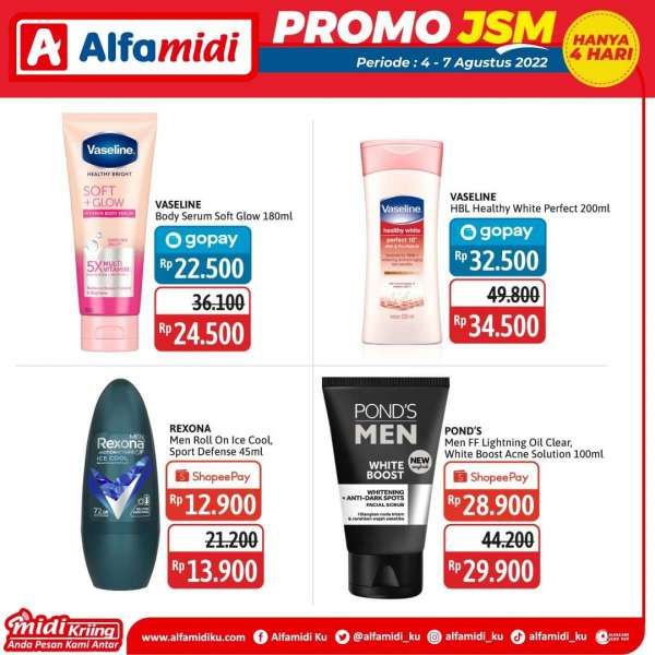 Katalog Promo JSM Alfamidi Periode 4-7 Agustus 2022, Cek di Sini!
