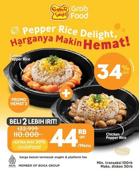 Promo Pepper Lunch GrabFood