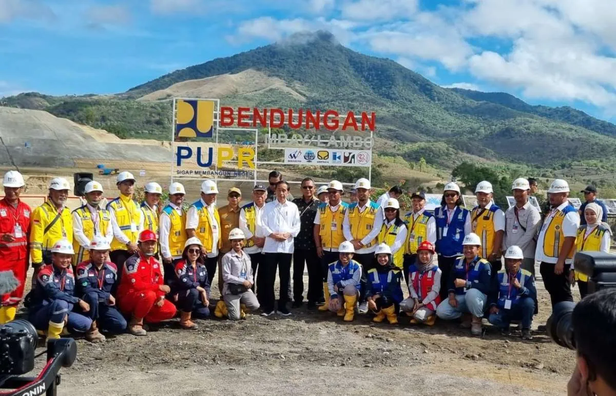 Brantas Abipraya Targetkan Bendungan Mbay Rampung pada Tahun Depan