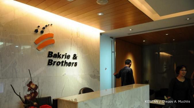 Isu default, saham Grup Bakrie rontok