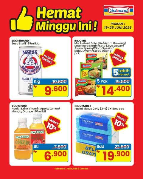 Promo Indomaret 19-25 Juni 2025 Hemat Minggu Ini