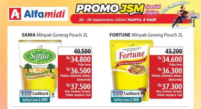 Katalog Promo JSM Alfamidi Spesial Gajian Hanya 4 Hari Periode 26-29 September 2024