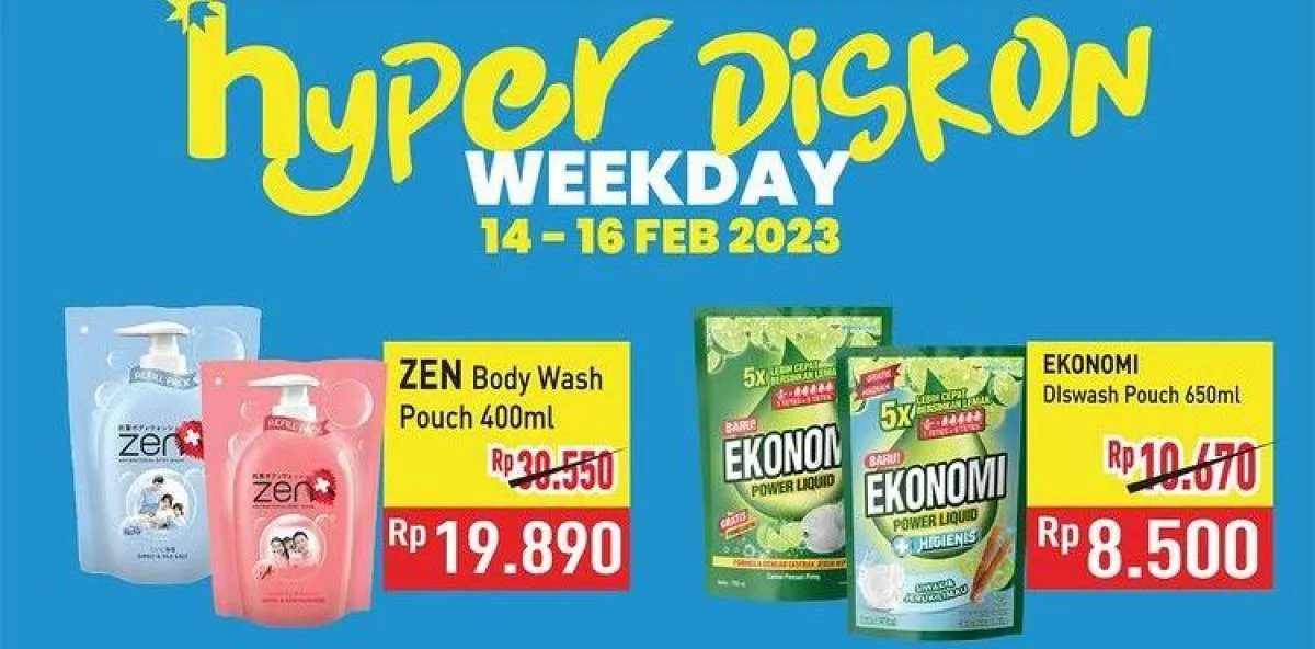 Belanja Produk Lebih Murah di Katalog Promo Hypermart 15 Februari 2023 