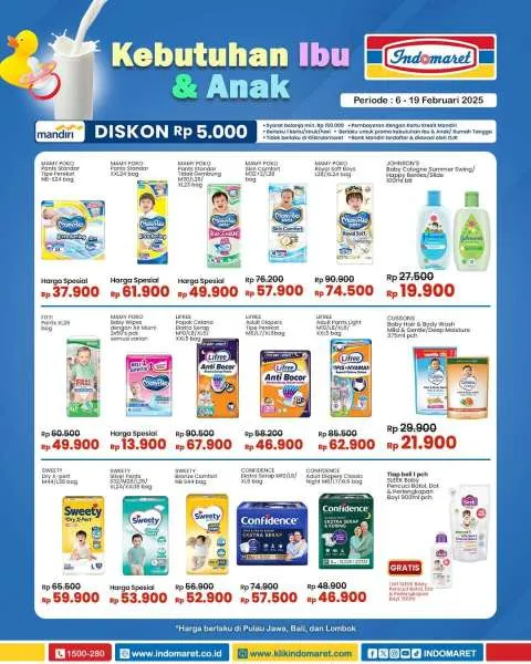 Promo Indomaret Super Hemat Periode 6-19 Februari 2025