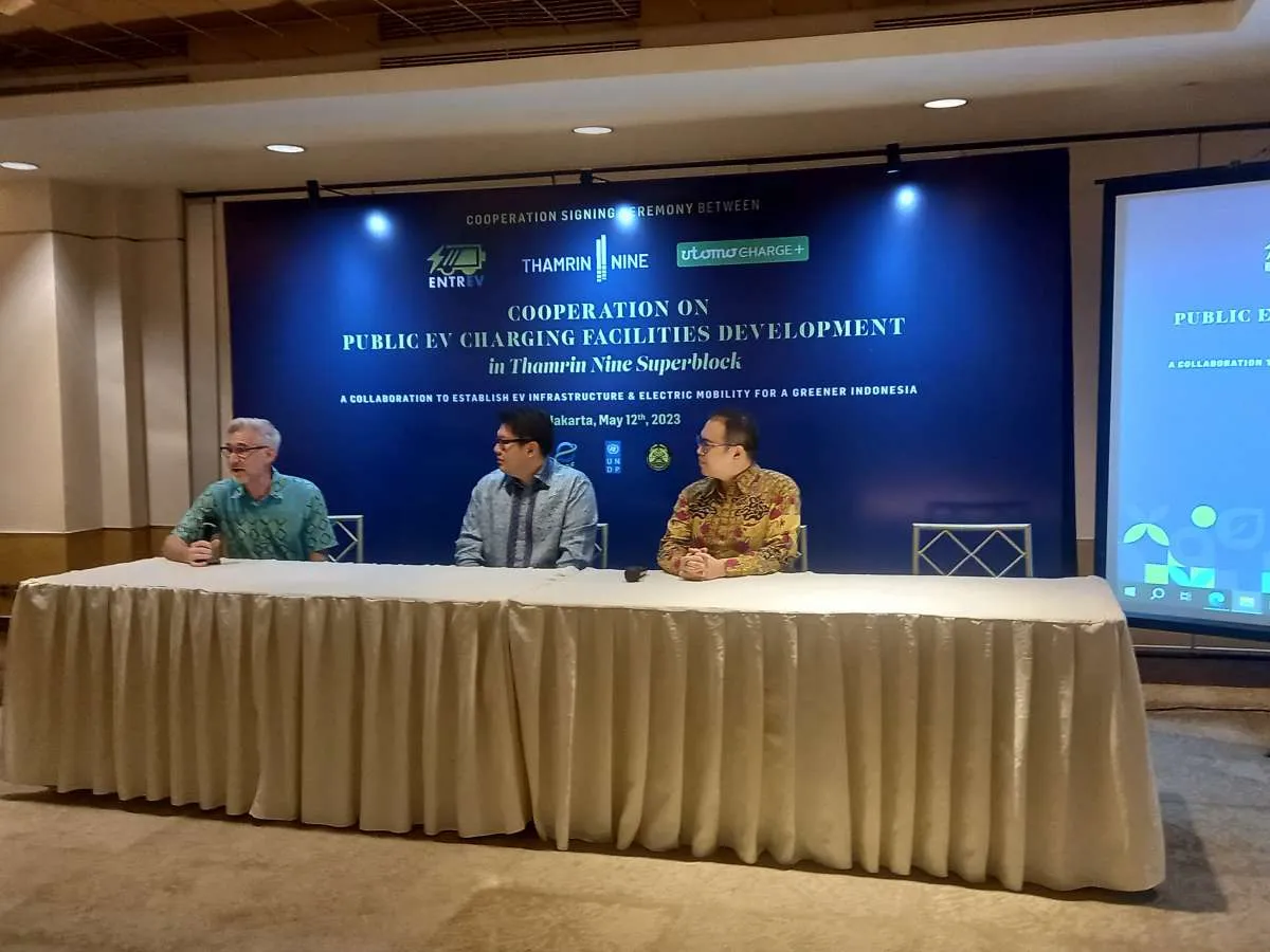 Thamrin Nine Kolaborasi Dengan Utomo Charge Plus Hadirkan SPKLU