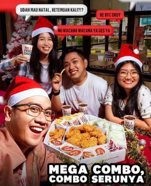 Promo KFC Mega Combo Menjelang Libur Akhir Tahun di Desember 2022