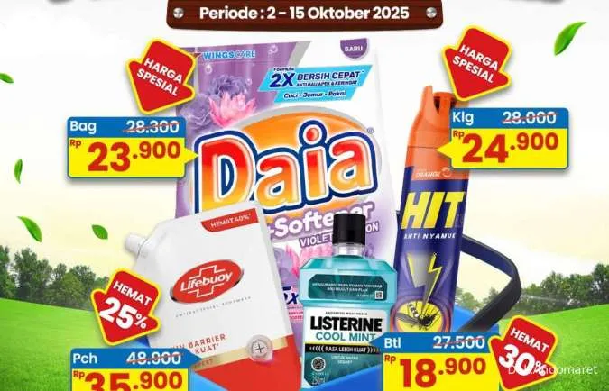 Katalog Promo Indomaret Super Hemat Periode 2-15 Oktober 2025, Cek Sebelum Belanja!