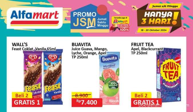 Promo Es Krim di Superindo dan Alfamart Akhir Pekan, Segera Berakhir Besok