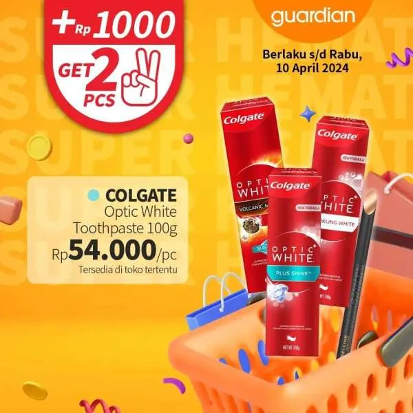 Promo Guardian Super Hemat Periode 28 Maret-10 April 2024