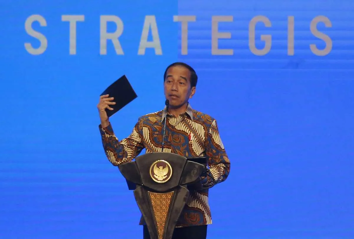 Jokowi Sentil Belanja Pemerintah dan BUMN untuk Mebel Banyak Diisi Produk Impor