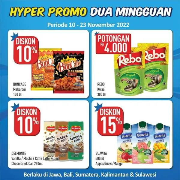 Promo Hypermart Dua Mingguan Periode 10-23 November 2022