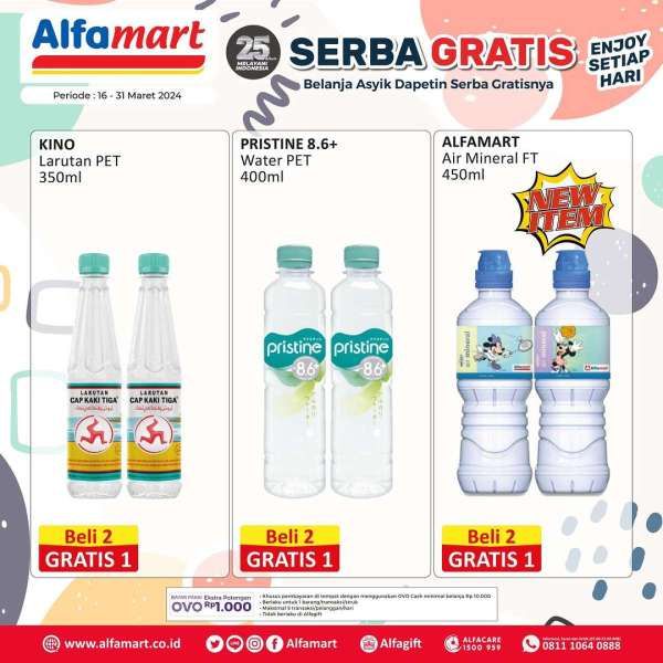Promo Alfamart Serba Gratis 16-31 Maret 2024