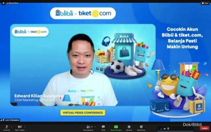 Integrasi Akun Pengguna Blibli & tiket.com Jadi Sinergi Perdana E-Commerce & OTA