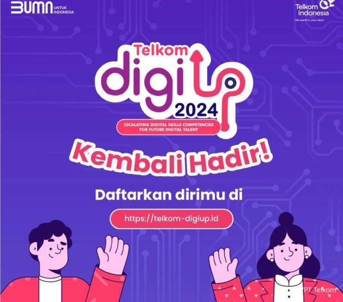 Telkom Ajak Pelajar Indonesia Kembangkan Talenta Digital melalui Telkom DigiUP 2024