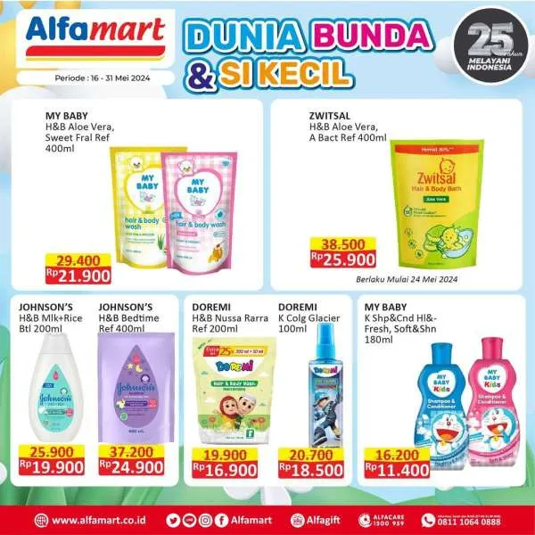 Promo Alfamart Dunia Bunda & Si Kecil Periode 16-31 Mei 2024