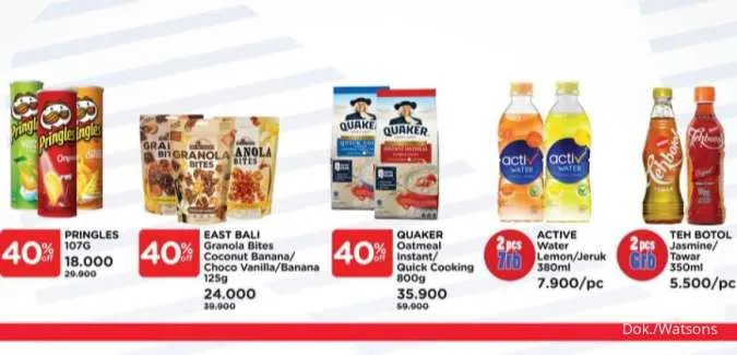 Promo Watsons Weekend Special Periode 3-6 Februari 2022