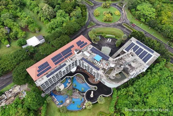 Swiss-belResort Pecatu Resmikan PLTS Berkapasitas 246.316 kWh per Tahun