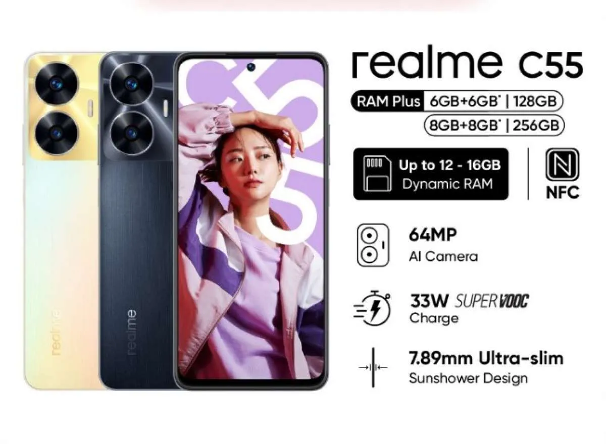 Lengkap Semua Varian, Ini Harga HP Realme C55 Terbaru di Mei 2023