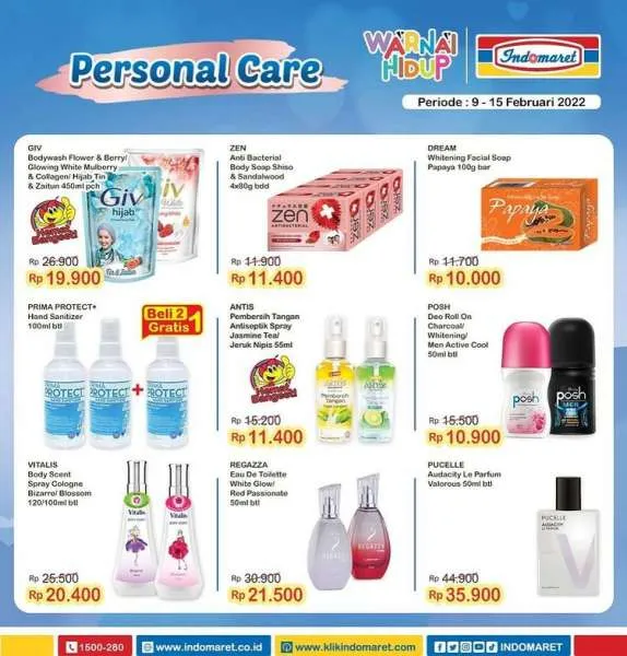 Promo Indomaret Super Hemat Mingguan 9-15 Februari 2022