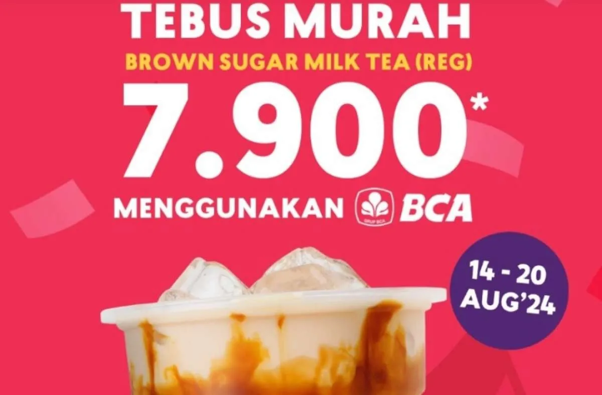 6 Promo BCA Spesial Kemerdekaan di Chatime, Pizza Hut hingga Kopi Kenangan Serba 79