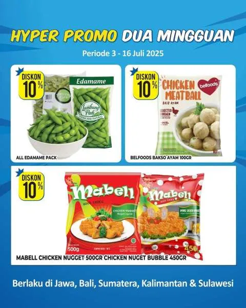 Promo Hypermart Dua Mingguan Periode 3-16 Juli 2025