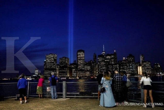 Seperti mengulang tragedi 9/9, menara WTC kini seperti kuburan