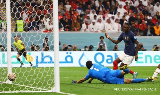 Hasil Pertandingan Prancis Vs Maroko 2-0 Les Bleus Jumpa Argentina di Final