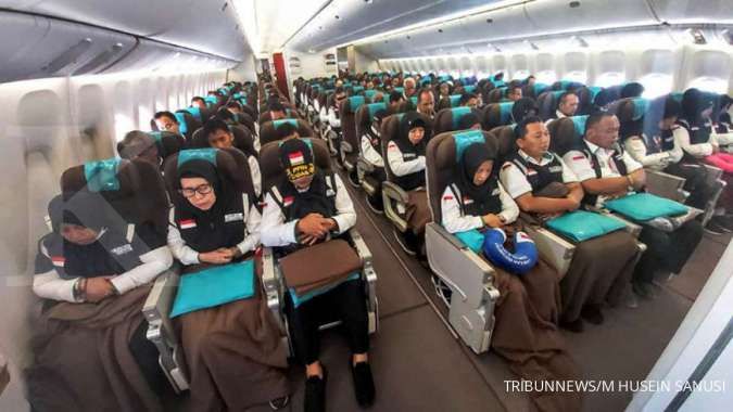 naik pesawat indonesia mekkah berapa jam 9