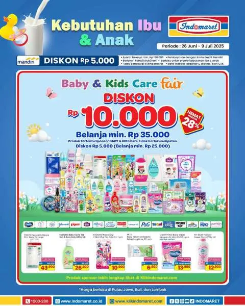 Promo Indomaret Super Hemat Periode 26 Juni-9 Juli 2025