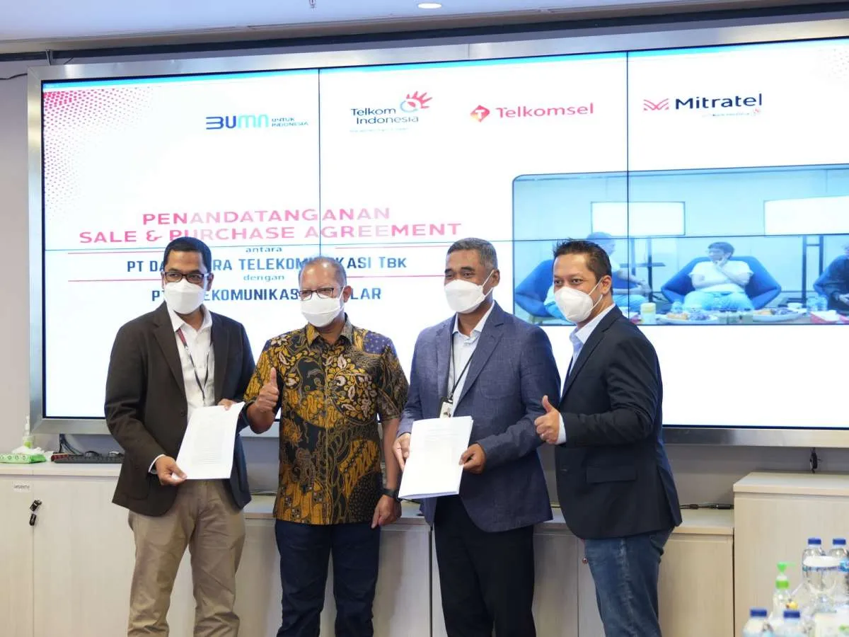 Telkomsel & Mitratel Menambah Pengalihan Kepemilikan 6.000 unit Menara Telekomunikasi