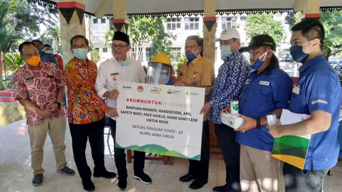 Petrokimia Gresik gencar salurkan bantuan menghadapi kondisi new normal