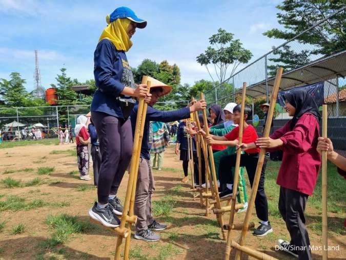 Sinar Mas Land Sukses Gelar Festival Dolanan Khatulistiwa2024, Rayakan Warisan Budaya