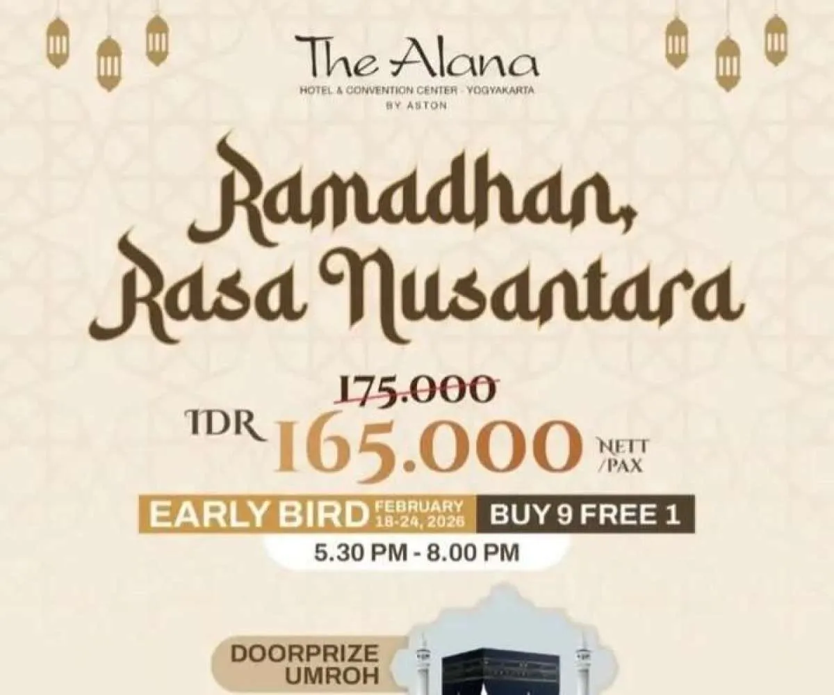 Promo Iftar Jogja: 9 Hotel Mewah Diskon Besar, Ada Hadiah Umroh!