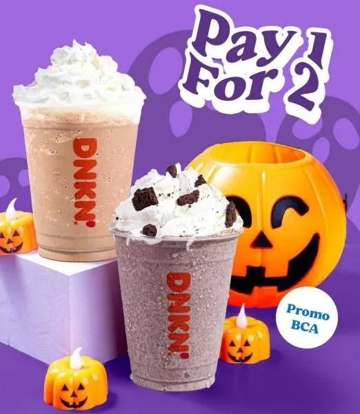 Promo Weekend Dunkin 27-29 Oktober 2023