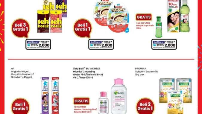 Promo Berhadiah Indomaret sampai 11 Desember 2024, Micellar Water Beli 1 Gratis 1