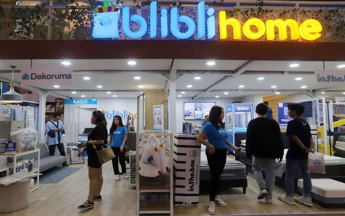 Penjualan Perlengkapan Rumah Tangga di Bliblihome Jakarta Fair