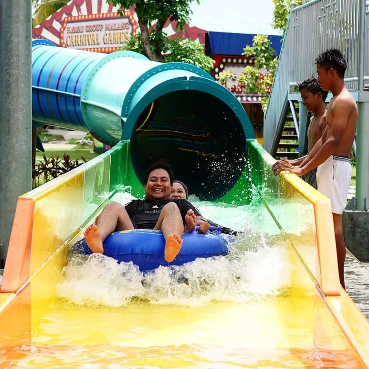Berenang di Hawai Waterpark Malang, ini harga tiket promonya