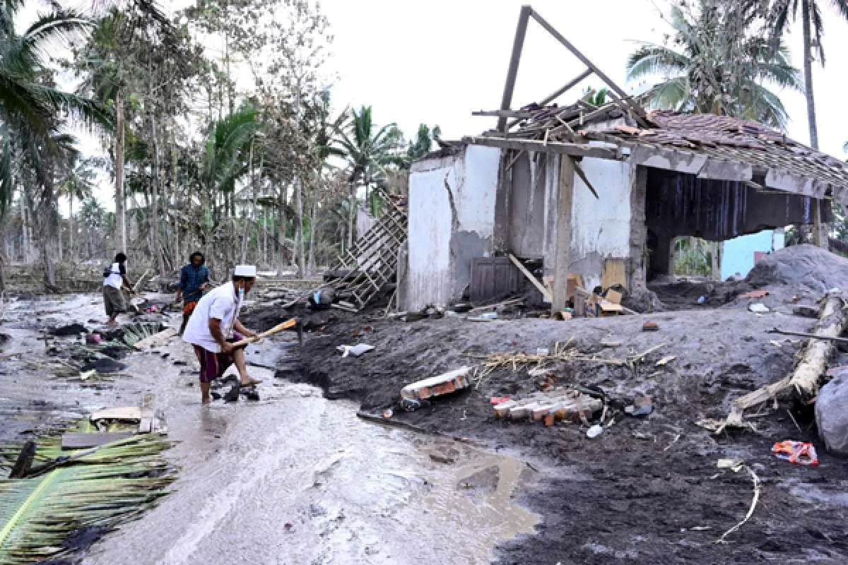 Hingga hari ini, tercatat 45 orang meninggal akibat erupsi Gunung Semeru