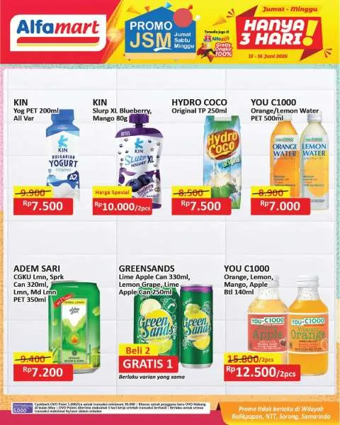 Promo JSM Alfamart Periode 13-15 Juni 2025