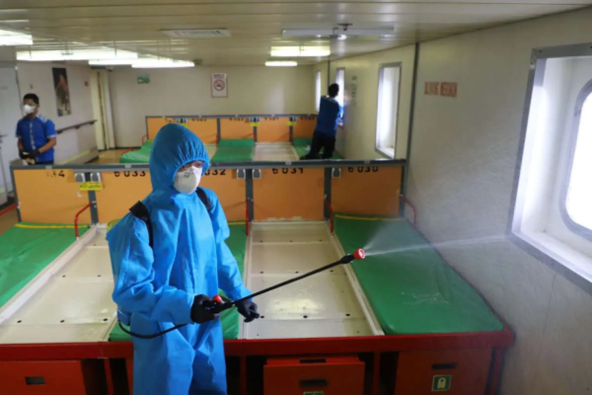 Kasus aktif virus corona di Indonesia lebih rendah dari rata-rata dunia