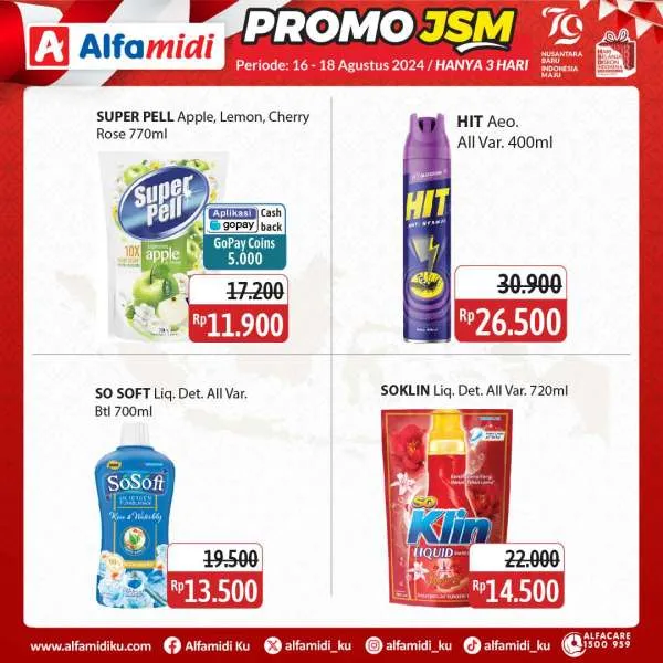 Promo JSM Alfamidi Spesial Kemerdekaan Periode 16-18 Agustus 2024