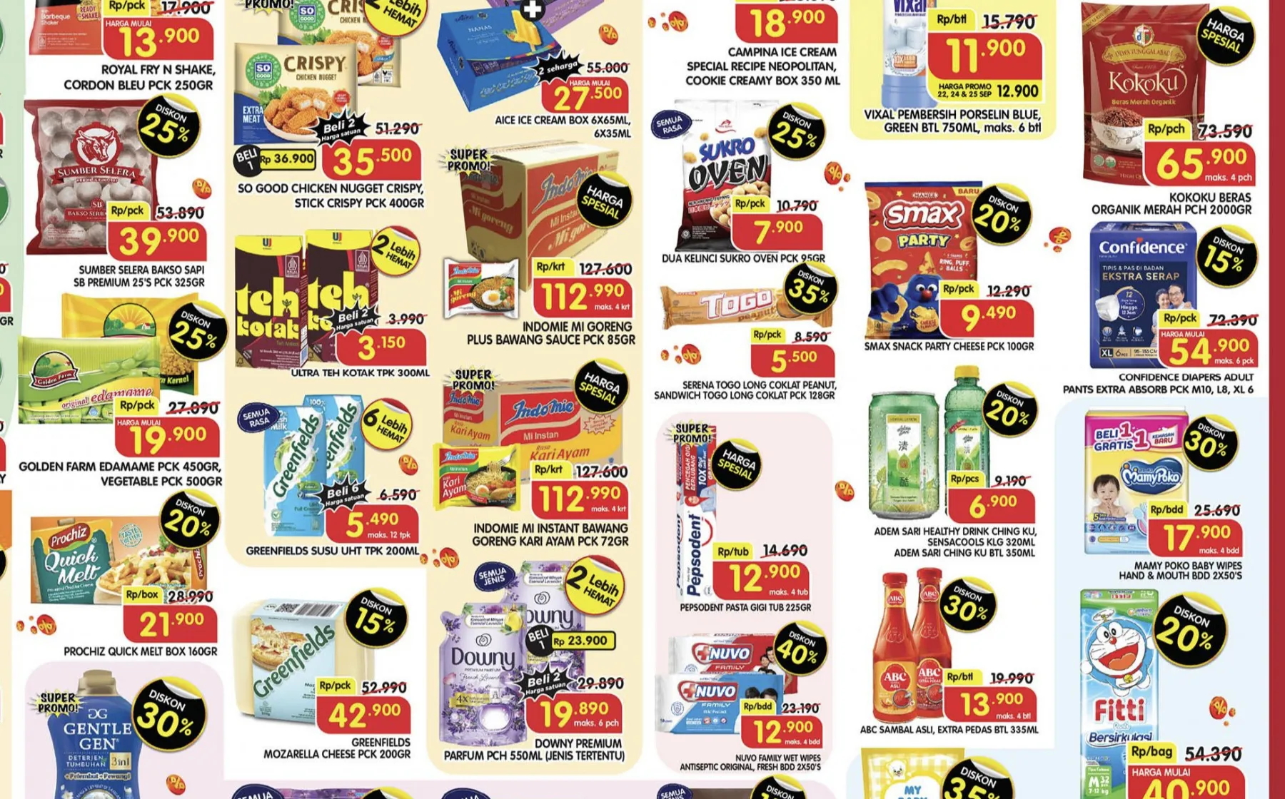 Promo Superindo Weekday Periode 22-25 September 2025