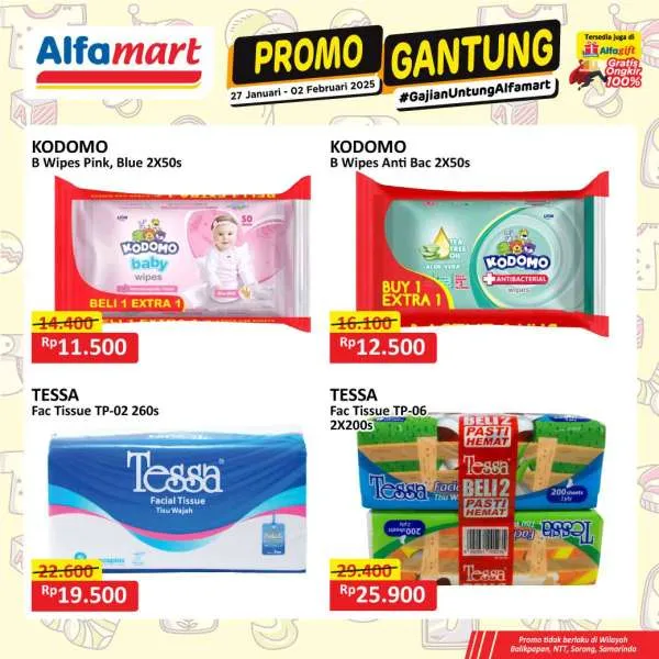 Promo Alfamart Gantung Periode 27 Januari-2 Februari 2025