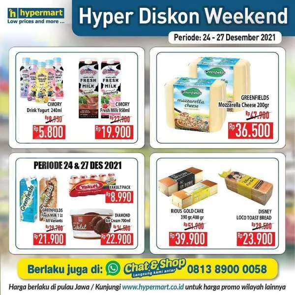 Promo JSM Hypermart 24-27 Desember 2021