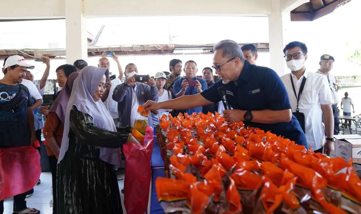 Tinjau Pasar Murah di Bali, Mendag:Pemerintah Berkomitmen Jaga Stabilitas Harga Bapok
