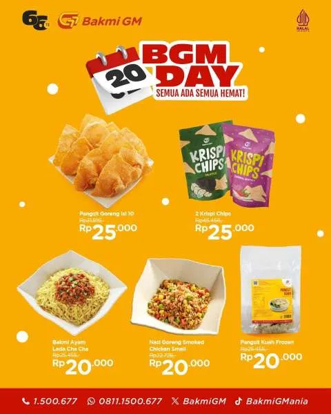Promo Bakmi GM BGM Day 17-19 Juni 2025