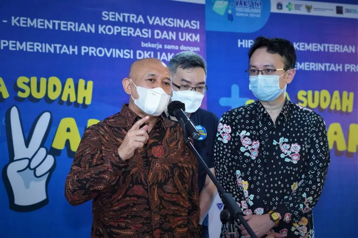 Menkop UKM dukung percepatan vaksinasi bagi UMKM Indonesia