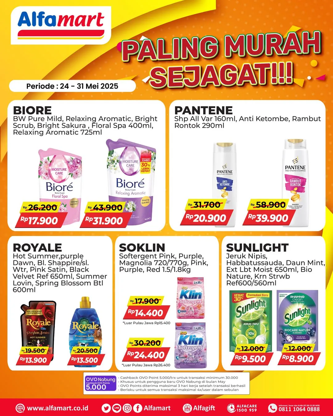Promo Alfamart Paling Murah Sejagat Periode 24-31 Mei 2025